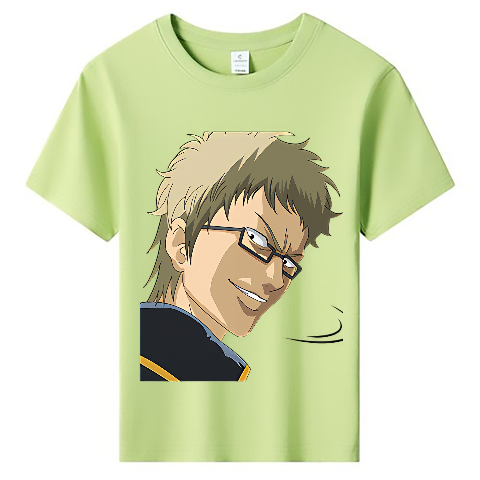 （画像用） ぎんたま 坂田銀時（さかたぎんとき） 神楽 志村新八（しむら しんぱち） GINTAMA Sakata Gintoki Kagura Shimura Shinpachi 綿100％キッズTシャツ（フロントプリント）